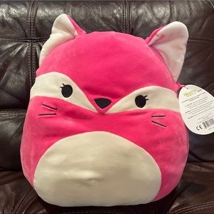 12” Pink Fox Squishmallow
